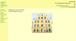 Desktop Screenshot of gruber-kieferchirurgie.de